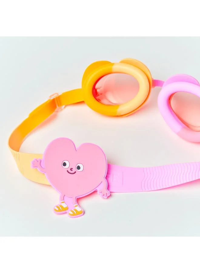 SUNNY LIFE Swimming Goggles Poppy the Peach Multi